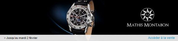 vente privee montres mathis montabon 2016