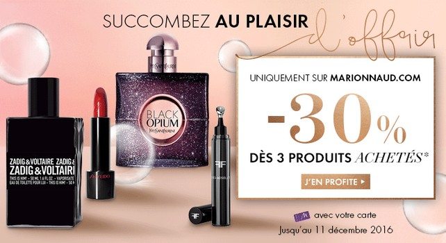 vente privee parfums marionnaud