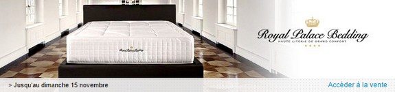 vente privee royal palace bedding matelas sommiers surmatelas