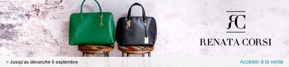 vente privee sacs femme renata corsi