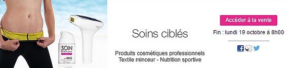 vente privee soins minceur femme