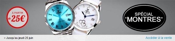 vente privee speciale montres