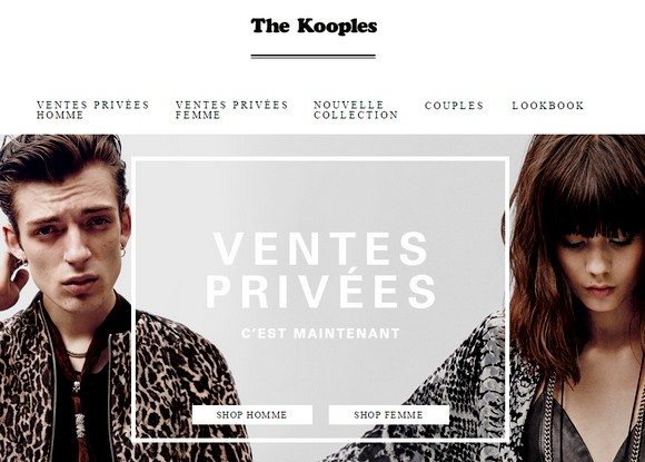 Pré-Soldes The Kooples !