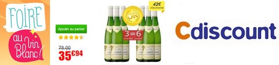 vente privee vin blanc gewurztraminer heinrich 2013 cdiscount