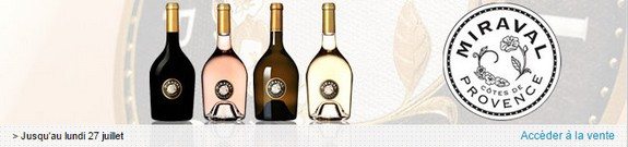 vente privee vin miraval cotes de provence