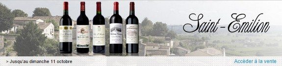 vente privee vin saint emilion