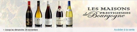 vente privee vins de bourgogne