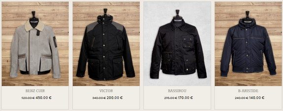 vestes chevignon