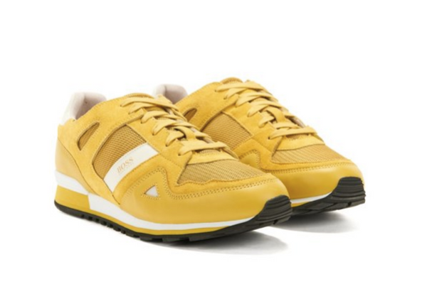 Baskets jaunes Hugo Boss soldes été 2018 Baskets jaunes Hugo Boss soldes été 2018