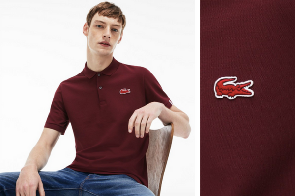 Polo rouge Lacoste, soldes d'été 2018 Polo rouge Lacoste, soldes d'été 2018