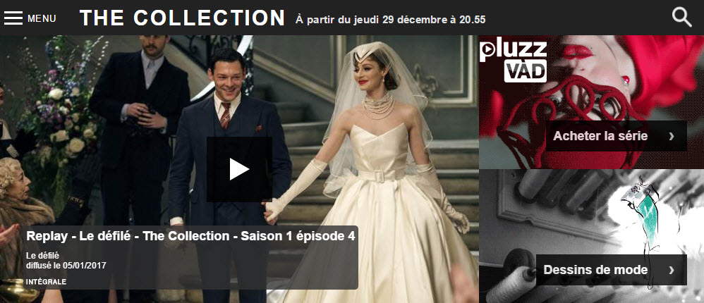 Série TV « The Collection » sur France3