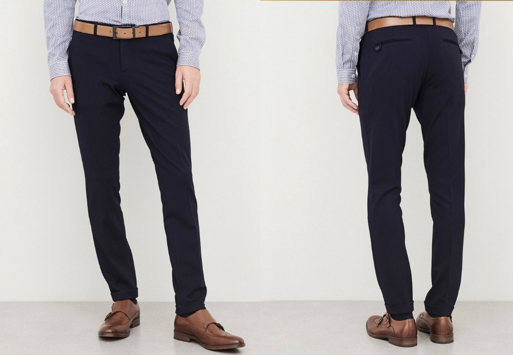 pantalon-bleu-marine-devred-en-jersey pantalon-bleu-marine-devred-en-jersey